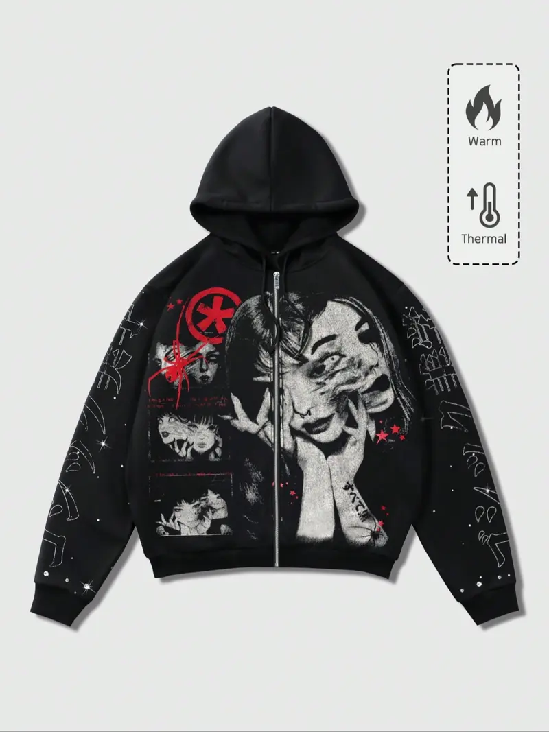 punk and yo zip up - TikTok Shop