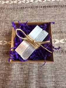 Selenite Sticks 2.5”-3” 2-pack