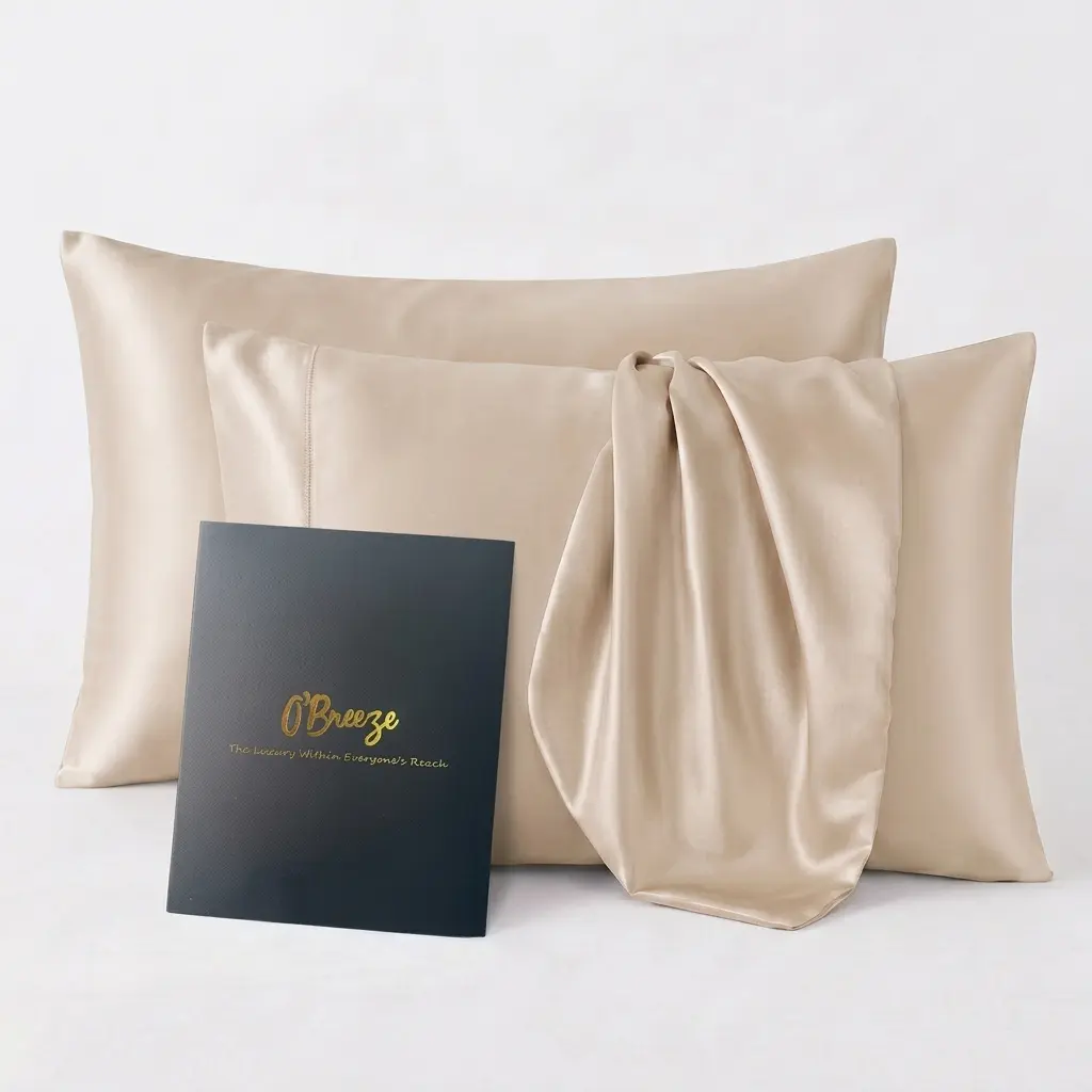 Clearance Silky Cooling Satin Pillowcase Set of 2 King (20×36") – Beauty Sleep Pillow Covers （No Insert) for Hair Care & Skin Care, Anti-Frizz, Soft Luxury Bedding, Self-Care Must Have for Women & Men，Father's Day Gift