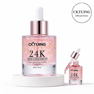 [New] CKTUING Korean 24K Rose Gold Serum - Niacinamide Anti-Aging FaceEssence for Skin Repair, Firming/Lifting, Nourishing andRestoring Youthful Radiance Ideal Gift for Your Wife fathersdaygiftideas hydrating youth extract onatural