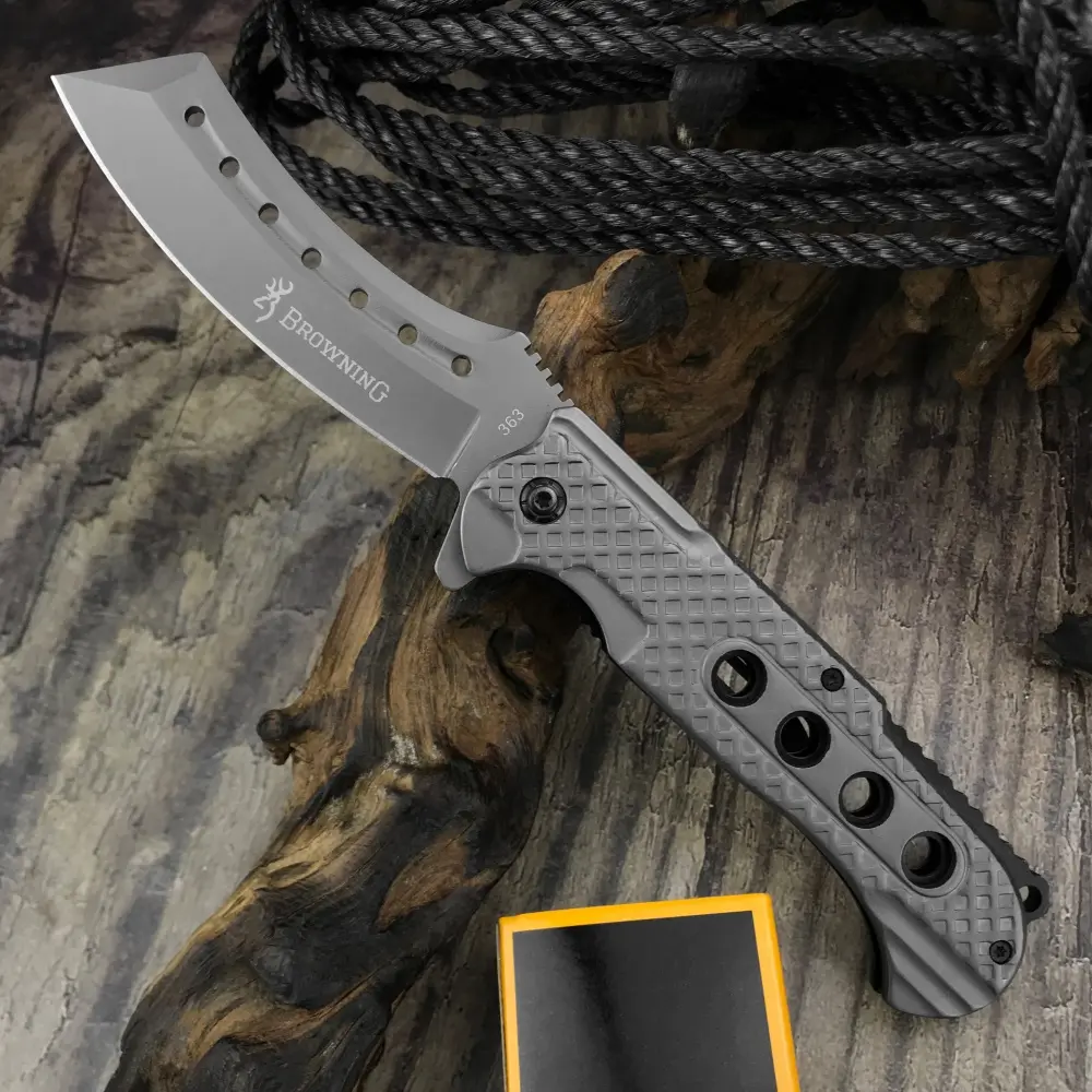 Best Selling 363 Folding Knife 5Cr13Mov Blade 420 Steel Handle EDC Outdoor Pocket Knife Survival Camping Hiking Utility Knife Emergency Tool Stainless Steel Knives Survival Gear Survival Equipment Camping Portable Knives