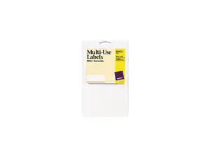 Avery 05412 Removable Multi-Use Labels, 5/16 x 1/2, White, 1000/Pack