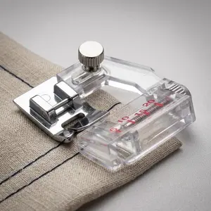 Sewing Machine Presser Feet Set: Rolled Hem, Beading, Bias Tape, Chiffon & Denim Presser Foot for DIY Dressmaking, Sewing Tools & Accessories.