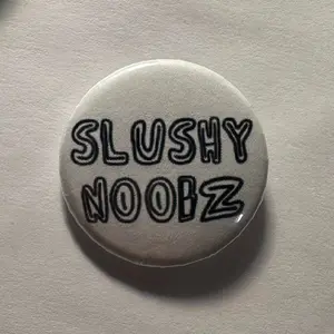 Handmade Slushy Noobz YouTuber 1.25 inches Pin Button Badge pinback buttons pins