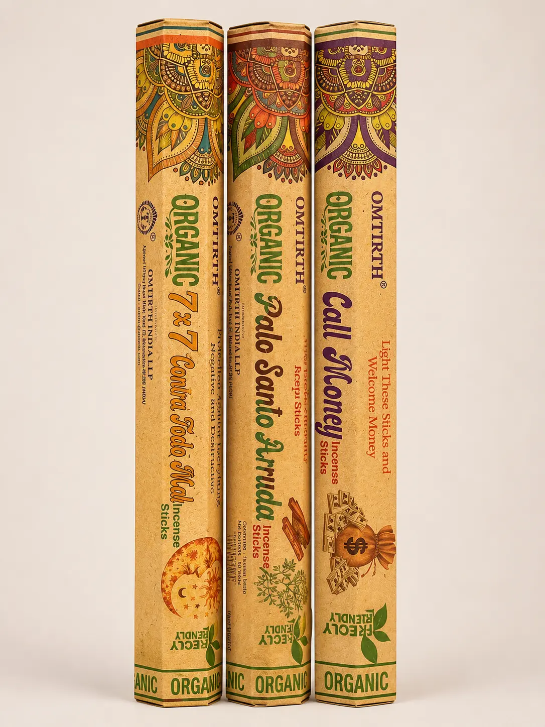 Organic Spiritual Incense Sticks – 20 Sticks | Choose Your Scent | Aromatic, Meditation & Spiritual Use