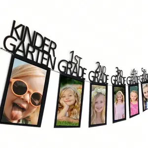 13pcs Graduation Party Decorations, Party Event Props, 2026 Graduation Photo Banner, K-12 Grade Photos, High School 5th-8th Grade Supplies, Party Supplies Set