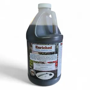 Enriched Super Compost Tea - Natural and organic for plant food, nutrient, fertilizer and growth efficiency