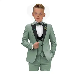 Three-piece suit for wedding banquets, birthday parties, and holiday occasions.