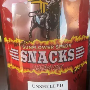 Unshelled Sunflower Blazing Hot Seeds 12oz