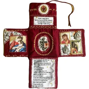 Catholic Spiritual Portable Gift, Religious Gifts, Unique Handmade Religious Art, Prayer Room Decor, Home Decoration