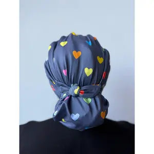 CloudCaps Scrub Cap | Colorful Hearts