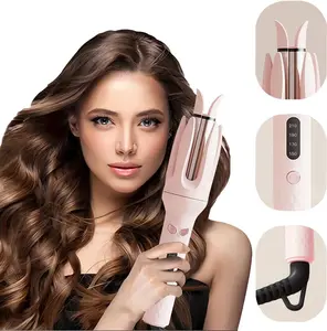 Automatic Curling Iron – 28mm rotating barrel, 4 heat settings, zero tangles. Just clamp, wait, release – perfect curls every time. No wrist twisting, no burned fingers. Pink, pretty, and powerfully easy. Your lazy girl's ticket to salon waves.
