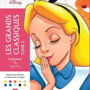 Disney Color by Numbers Coloring Book for Children and Adults - pocahontasCover number Adult Art Supplies Art Markers Set Art Painting Kit Handcrafted Acrylic Handicraft