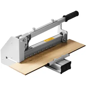 TikTokShopBlackFridayVEVOR Floor Cutter 13 inch, Cuts Vinyl Plank, Laminate, Siding, 0.47in Cutting Depth Effortless And Easy Cutting, Vinyl Plank Cutter for LVP, WPC, SPC, LVT, VCT, PVC, and More