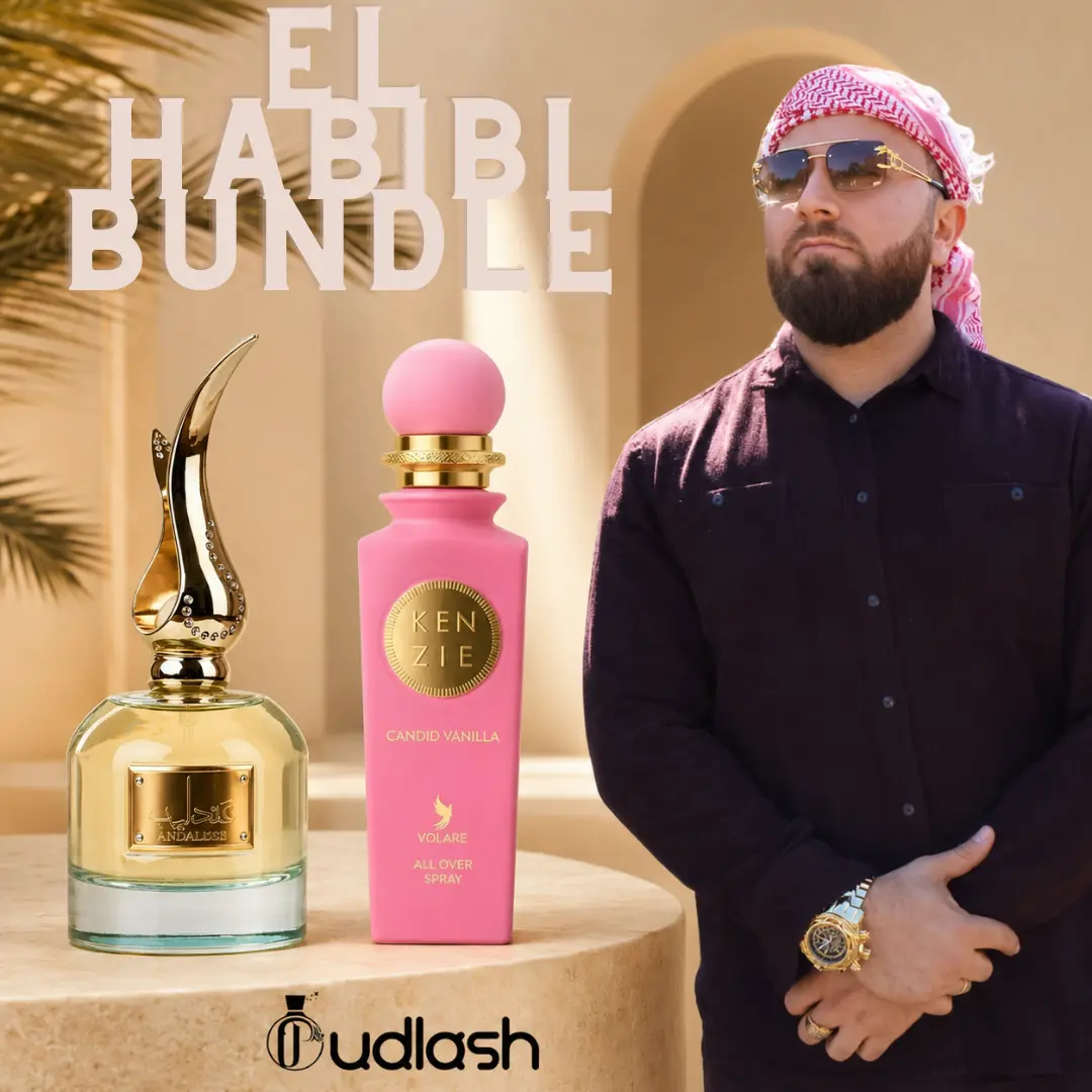 El Habibi Barato Bundle | Volare Kenzie Candid Vanilla + Asdaaf Andaleeb | Women's Fragrance | 100ML |  Eau De Parfum | Orange - Bergamot & Mandarin Orange