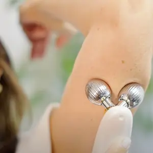 Sol Good Products + Neck Massager, Facial and Neck Massage Tool, Suitable for Facial, Neck and Leg Massage, for Women and Men, Facial Beauty Instrument , Christmas Gift, Winter Gift Set, Face and Body, Holiday Set