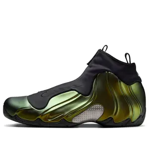 NIKE Air Flightposite 'Metallic Gold' Sports Sneaker, Style Code FV5582-700