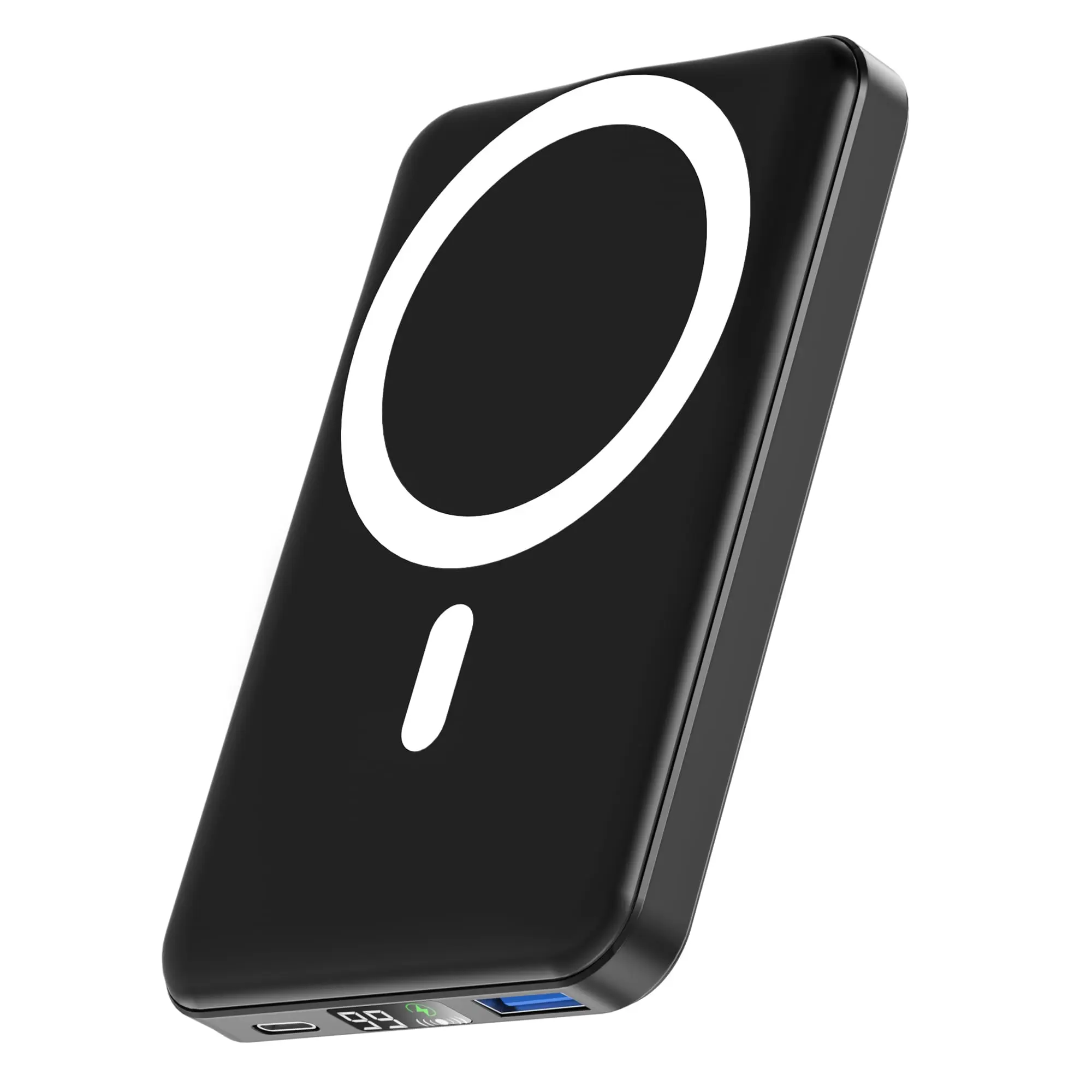 MagSafe 10000mAh Portable Chargeable Power Bank for iPhone 17/16/15/14/13/12, 15W Wireless Magnetic Charger, 20W USB-C PD Fast Charge Mobile Smartphone Accessories power bank anker power bank gamestop power packs
