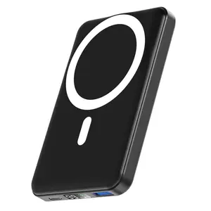 MagSafe 10000mAh Portable Chargeable Power Bank for iPhone 17/16/15/14/13/12, 15W Wireless Magnetic Charger, 20W USB-C PD Fast Charge Mobile Smartphone Accessories power bank anker power bank gamestop power packs