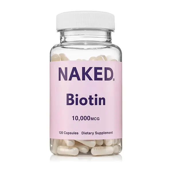 Biotin 10,000mcg, Maximum Strength Vitamin B7 Supplement for Healthy Hair, Skin & Nails, Supports Keratin Production, Vegan, Non-GMO, Gluten-Free, 120 Capsules