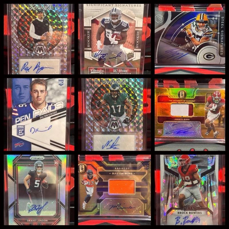 Clearly Football 648 Autograph Pack with One Card Per Pack