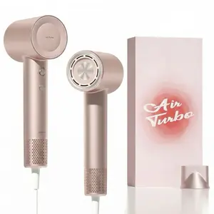 DOCO Lab Air Turbo Hair Dryer, 110K RPM Motor, 600 Million Plasma Ions, Thermo Control, 4 Modes, Ultra-Low Noise, Valentine's Day Gift, 3 Color, Luxury Gift Box