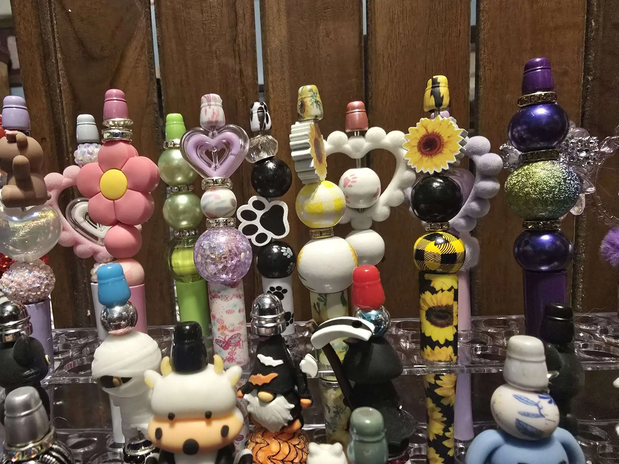 (SOLD ON LIVE) Decorative Charm Pen Stationery Office Supplies Writing Stationery