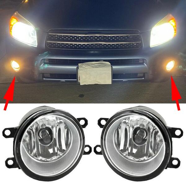Pair of Fog Lights Lamps Left Right Side Fit For Toyota Camry Yaris Lexus US New