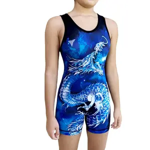 Ryu Dragon/ Phoenix Reversible Singlet - Girls and Women
