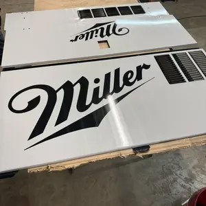 Miller 400 Pro Vinyl Wrap - High-Quality Custom Logo Application for Vehicles & Equipment
