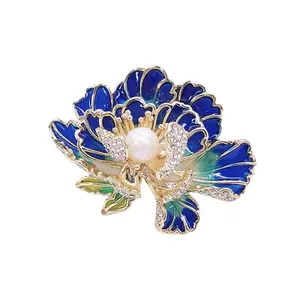 Eye Catching Designs Peony Brooch for Women’s Elegant Event Decoration