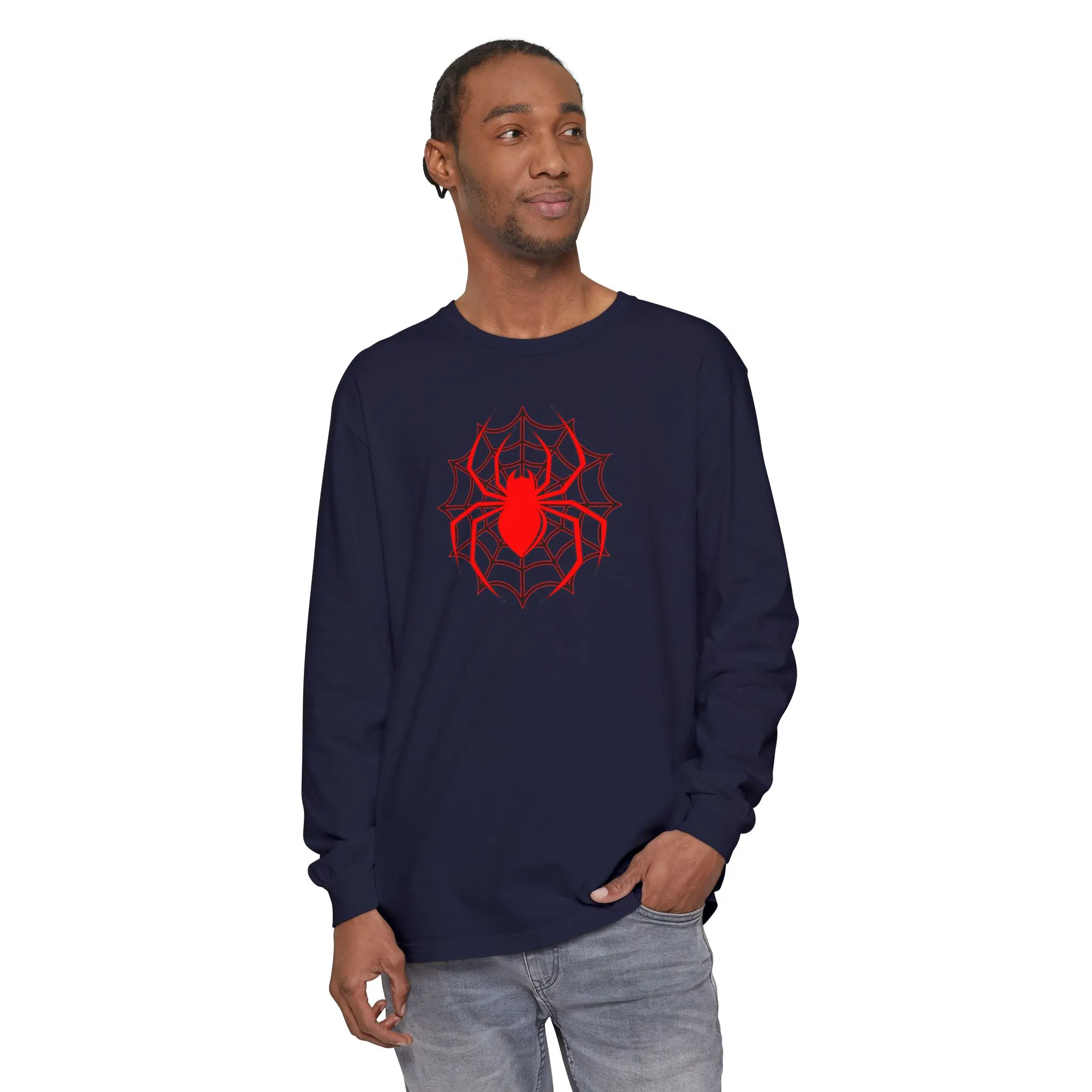 Spiderweb t shirt, Spiderman inspired t shirt, parker fan, Unisex t shirt, gifts for him and her, Retro t shirt, fitted y2k inspired spider, brand new day