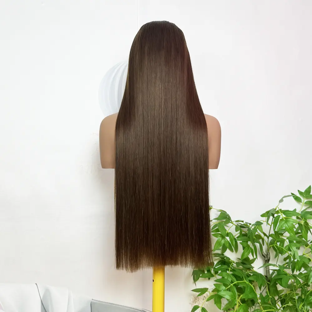 [NEW IN] Raw Vietnamese Hair SDD 5X5 HD Glueless Wig Pre Cut Pre Plucked Pre Bleached Knots Light Brown Thick & Full Human Hair Wigs 200% Density