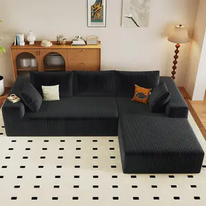 96" Cloud Sectional Couch with L-Shape Chaise