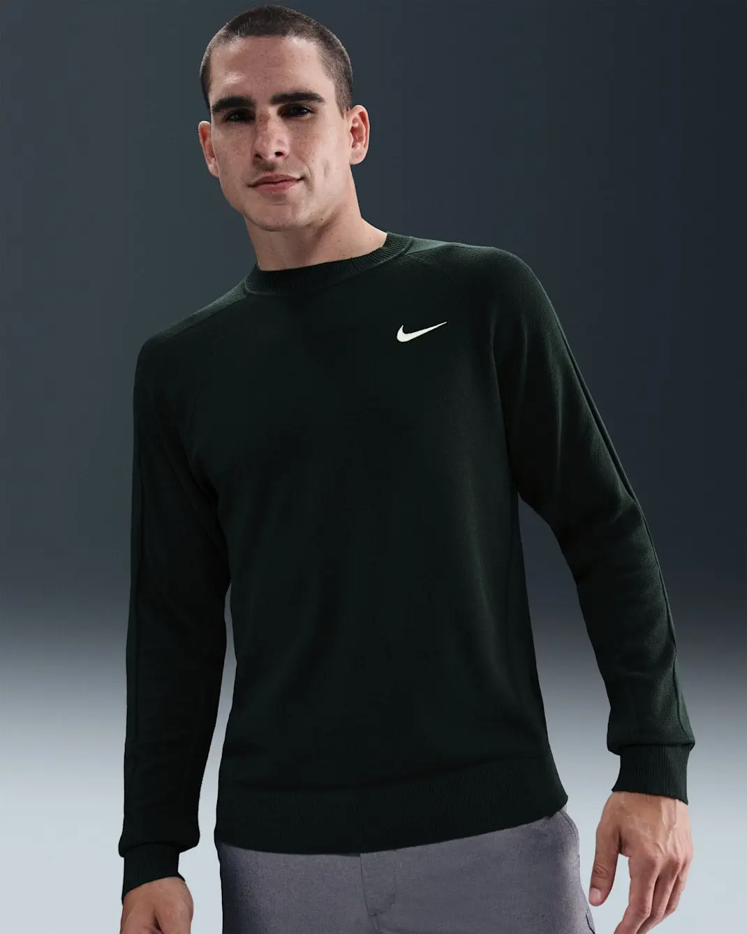 [FQ8832-321] MENS NIKE TOUR SWEATER KNIT CREW