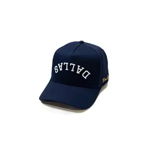Precurved Dallas snapback - NAVY