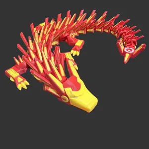 3D Printed Dragon [Iron Man Theme]