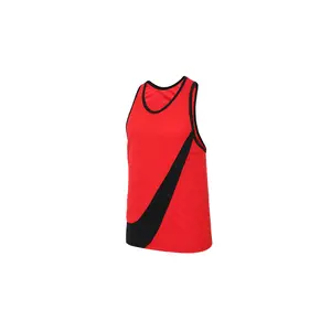 Basketball Crossover Swoosh Dri-fit Jersey Vest "RED" DH7132 657