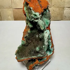 Aurichalcite with Calcite for Sale – Mineral Matrix Specimen