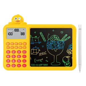 Interactive Math Game Toy for Kids – AI-Powered Number Recognition, Addition Subtraction Multiplication Division Practice, LCD Screen, Educational Gift