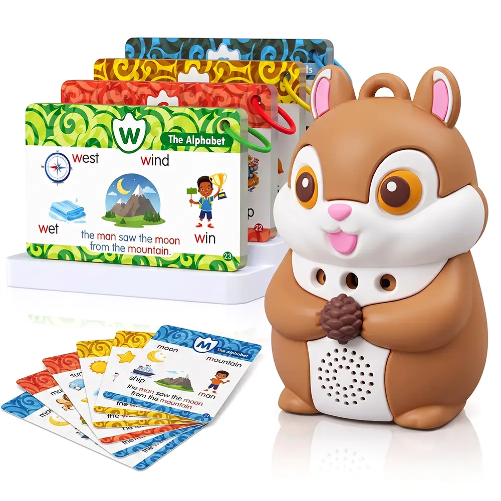 #Summervibes ATEYA Talking Flash Cards Montessori Educational Toys for Toddlers, 55 Double-Sided Cards with 900+ Words, 200 Sentences & 14 Songs, Phonics & Sight Words Learning Games, Perfect 1st Birthday Gift for Kids america crayon