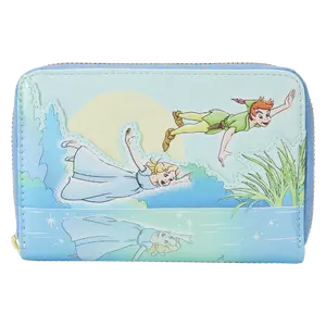 Peter Pan You Can Fly Glow Zip Around Wallet