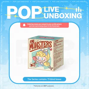[POP NOW] POP MART POP BEAN THE MONSTERS Hair Salon Series Blind Box - WHOLE SET