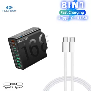 50W Portable Charger Type C Power Adapter Block USB-C Fast Charger Fast Charging Mobile Phone Fast Charging Adapter USB Type C QC 3.0 Qiuck Charge Adapter Travel Charger Wall Charger for iPhone 17 Por Max 16/15/14/13/12/Pro/XR/SE, Pro/Air for Samsung