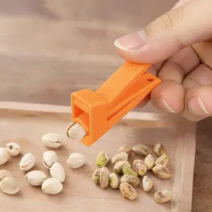 1pc Plastic Mini Melon Seed Shell Opener, 3D Printed Melon Seed Shell Opener, Kitchen Gadget. Suitable for Gatherings, Baking, Snacks, and Opening Melon Seeds. Convenient and Labor-saving. Detachable and Washable. Creative Little Tool