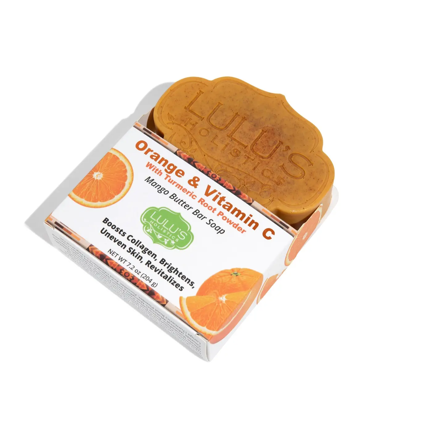 Orange Vitamin C Turmeric Mango Butter Bar Soap – Brightening Cleanse