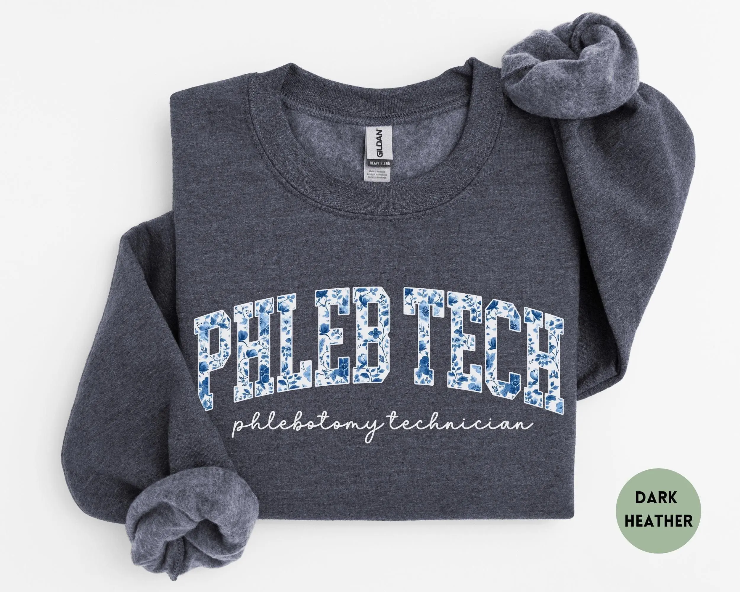 Phleb Tech T-Shirt, Phlebotomist Sweatshirt, Phlebotomy Technician Crewneck, Tech Appreciation Recognition Week, Phleb Tech Graduation Gift