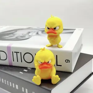 Funny Angry Duck Statue, Cute Cartoon Figurine,Cute Desktop or Car Interior Decoration, Multi-Purpose Indoor-Outdoor Home Decor Gift forFamily and Friends