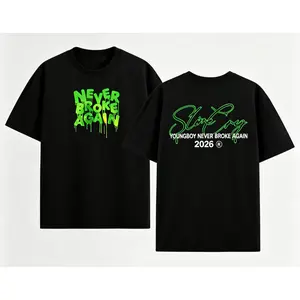 (Ver 2) Young Boy Never Broke Again Slime Cry Album 2026 Neutral T-shirt, Music Rap Style, New Album Gift for Fans tiktokshopspringglowup