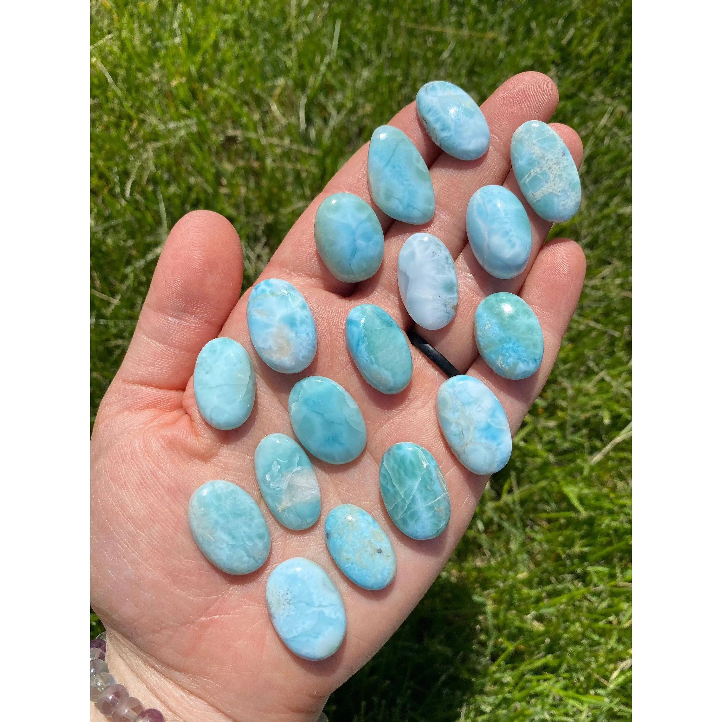 Larimar Cabochon Stone